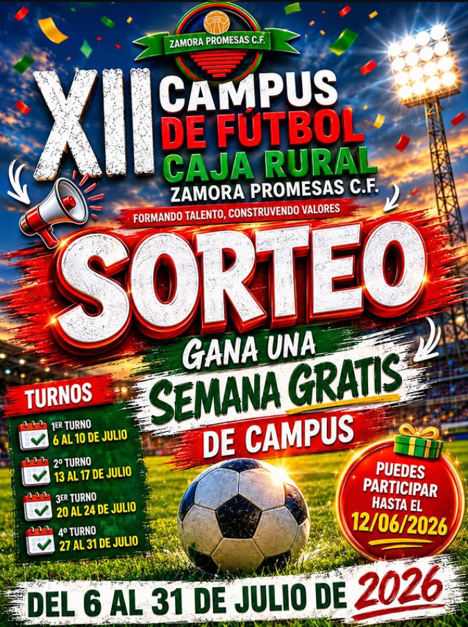 Sorteo semana gratis de campus